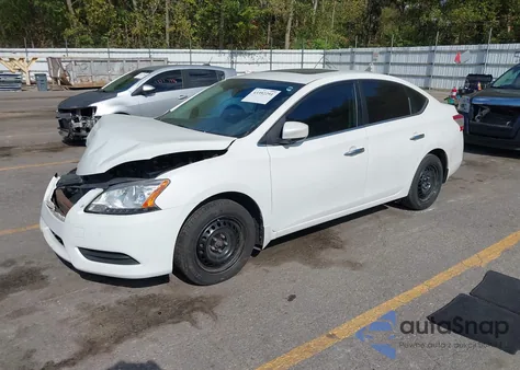 2013 Nissan Sentra Sv из США, поврежденный, VIN 3N1AB7APXDL740220